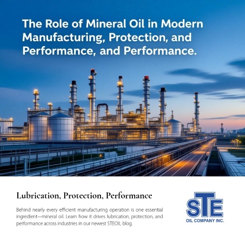 The Role of Mineral Oil in Modern Manufacturing: Lubrication, Protection, and Performance