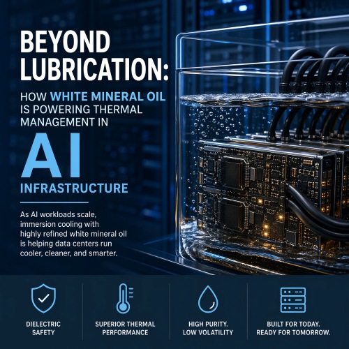 Beyond Lubrication: How White Mineral Oil Is Powering Thermal Management in AI Infrastructure